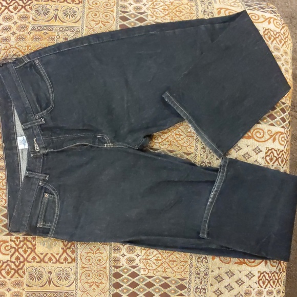 Men's Dark Blue Relaxed Fit Jeans 34x32 - Picture 1 of 4